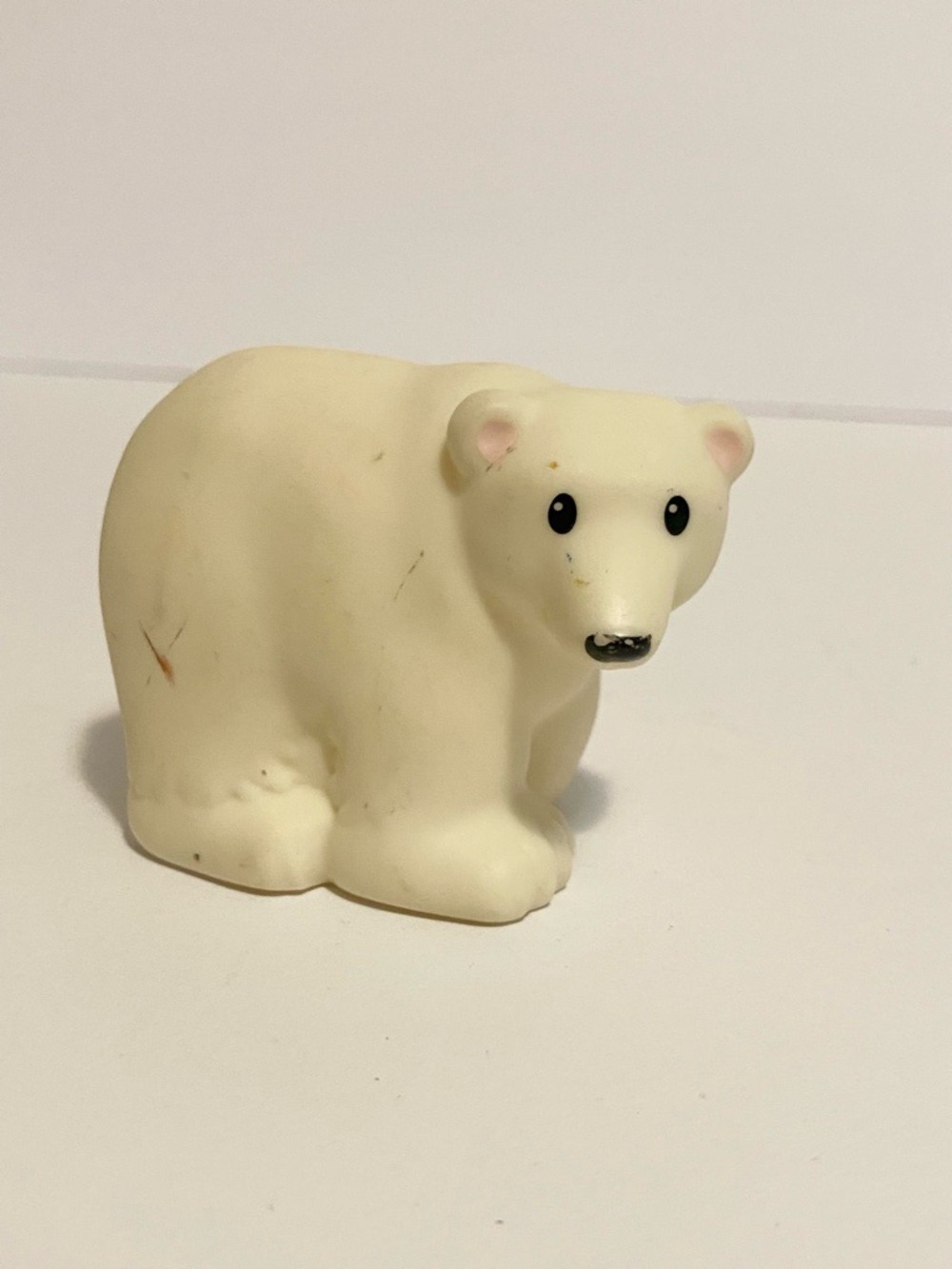 Little People White Polar Bear Animal Figure Zoo Safari Train Toy 4/$20 🛑